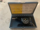 Vintage Burgess Vibro-tool With Original Steel Box And 1 Bit Working. Fixed Price $15.00.