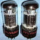 2 Sylvania 6BL7-GTA Vacuum Tubes Vintage 3-MICA Twin Triodes For Audio Amps. Fixed Price $20.00.