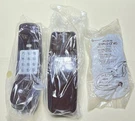 Nos Bell System Western Electric Trimline Brown Desktop Phone. Fixed Price $75.00.