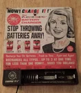Transistorized Plug-o-matic Battery Charger 1967 Vintage By Fedtro. Fixed Price $20.00.