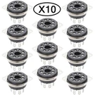 10PCS 8PIN Octal Bakelite Tube Socket For KT88 EL34 6550 Bottom Chassis Mount Us. Fixed Price $19.09.