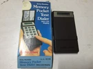 New Radio Shack Pocket Tone Dialer 60 Number Memory Model 43-143. Fixed Price $25.00.
