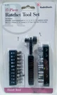 Vintage Radio Shack 17 Pcs Ratchet Tool Set Torx Phillips Flat Sae Sockets. Fixed Price $9.99.