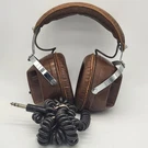 Vintage Mura SP-205 Dynamic Stereo Headphones Brown Japan 8 Ohm Untested Retro. Fixed Price $38.00.