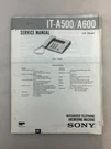 Sony IT-A500 A600 Original Service Manual Free Shipping. Fixed Price $14.00.