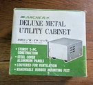 Brand New! Radio Shack Archer Deluxe Metal Utility Cabinet Model 270-253A. Fixed Price $14.95.
