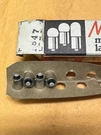 Norelco Miniature Pinball Lamp 1847 Set Of Nos 6.3V Bayonet Bulbs. Fixed Price $7.99.