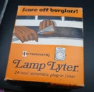 Vintage Lamp Lyter Intermatic Model D-121 Timer Electrical Outlet. Fixed Price $14.99.