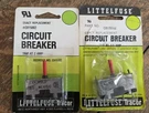 Nos Littelfuse Tracor Circuit Breakers C815002 Trip At Amp Hold 1.4A. Fixed Price $10.00.