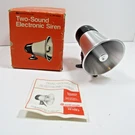 Safe House 49-488D Two Sound Electronic Siren Alarm Horn Made For Radio Shack. Fixed Price $35.00.