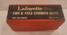 Lafayette 99-25835 Swr Field Strength Meter W/ Original Box & Manual Japan. Fixed Price $14.99.