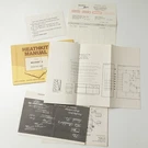 Heathkit Manual Micoder Ii Model HD-1984 Copyright 1977 Extras Papers. Fixed Price $7.95.