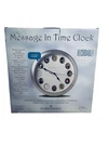 Message Time Clock Recordable Mark Feldstein 14"X14" Sound Photo Frame New. Fixed Price $99.99.