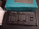 Realistic 4 Channel Stereo Microphone Mixer Cat No 32-1105A W/ Box Vintage. Fixed Price $18.00.