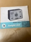 Knight-kit Resistor-capacitor Tester 83 124 Assembly Manual. Fixed Price $34.99.