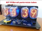 Diy Kit IN-12 Nixie Tube Clock Led Blue Backlight Black Pcb Video. Fixed Price $49.00.