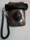 Vintage 1984 Italian Design Grand Prix Telequest Rare Chrome Look Telephone. Fixed Price $34.95.