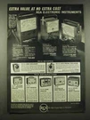 1962 Rca Electronic Instruments Ad -volt-ohm-milliammeter, Voltohmyst. Fixed Price $17.99.