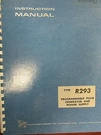 Tektronix Type R293 Programmable Pulse Generator & Power Supply Instruction. Fixed Price $25.00.