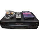 Panasonic PV-V4530S Blue Line Vcr Player 4-HEAD Hi-fi Stereo No Remote Tested. Fixed Price $99.95.