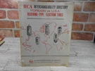 Rca Interchangeability Directory Foreign Usa Receiving Type Electron Tubes Vtg. Fixed Price $9.99.