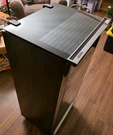 Vintage Kenwood Stereo/record Player System Cabinet SRC-7W Model Glass Doors. Fixed Price $110.49.