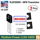 2X MJE13003 Npn Medium Power Transistor TO-126 Amp 400 Volts Us Ship. Fixed Price $6.98.