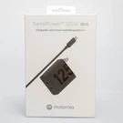 Motorola Turbopower 125W Duo Gan Dual Port Usb-c Fast Charger + Braided Cable. Fixed Price $69.95.