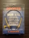 Vintage 90S Sony Sports MDR-A17G Walkman Headphones New, Original Packaging. Fixed Price $49.99.