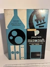 Vintage Porter Microcraft Microscope Lab Kit #2105 Electric Light Working. Fixed Price $19.99.