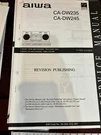 Aiwa CA-DW235 CA-DW245 Repair Service Manual From The Usa 958 1438 **original**. Fixed Price $24.99.