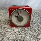 Vintage Sony Fm/am Clock Radio 4.5" ICF-A10W (red) Vivaldi Spring Melody. Fixed Price $179.55.