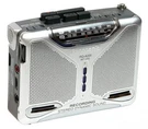 Panasonic Portable Cassette Recorder Stereo Speakers Silver (RQ-A220EG-S). Fixed Price $199.99.