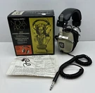 Realistic Nova Pro Vintage Retro Hi Fi Headphones 3M Coiled Cord 33-1014B Tested. Fixed Price $49.99.