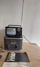 Vintage Sony 5-303W All Transistor Portable Analog Micro Tv W/ Case 1960S Japan. Fixed Price $125.00.