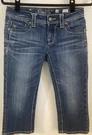 Women Miss Western Cropped Blue Jeans Midrise Fit Size 28X19 JP4369 Cecr. Fixed Price $12.99.