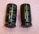Qty (100) 1000UF 35V Radial Aluminum Electrolytic Capacitors 12.5X25 CESEM1V102M. Fixed Price $12.99.